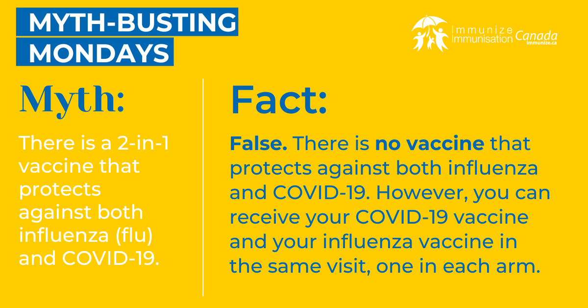 Myth-busting Monday (Facebook) - 2-in-1 vaccine