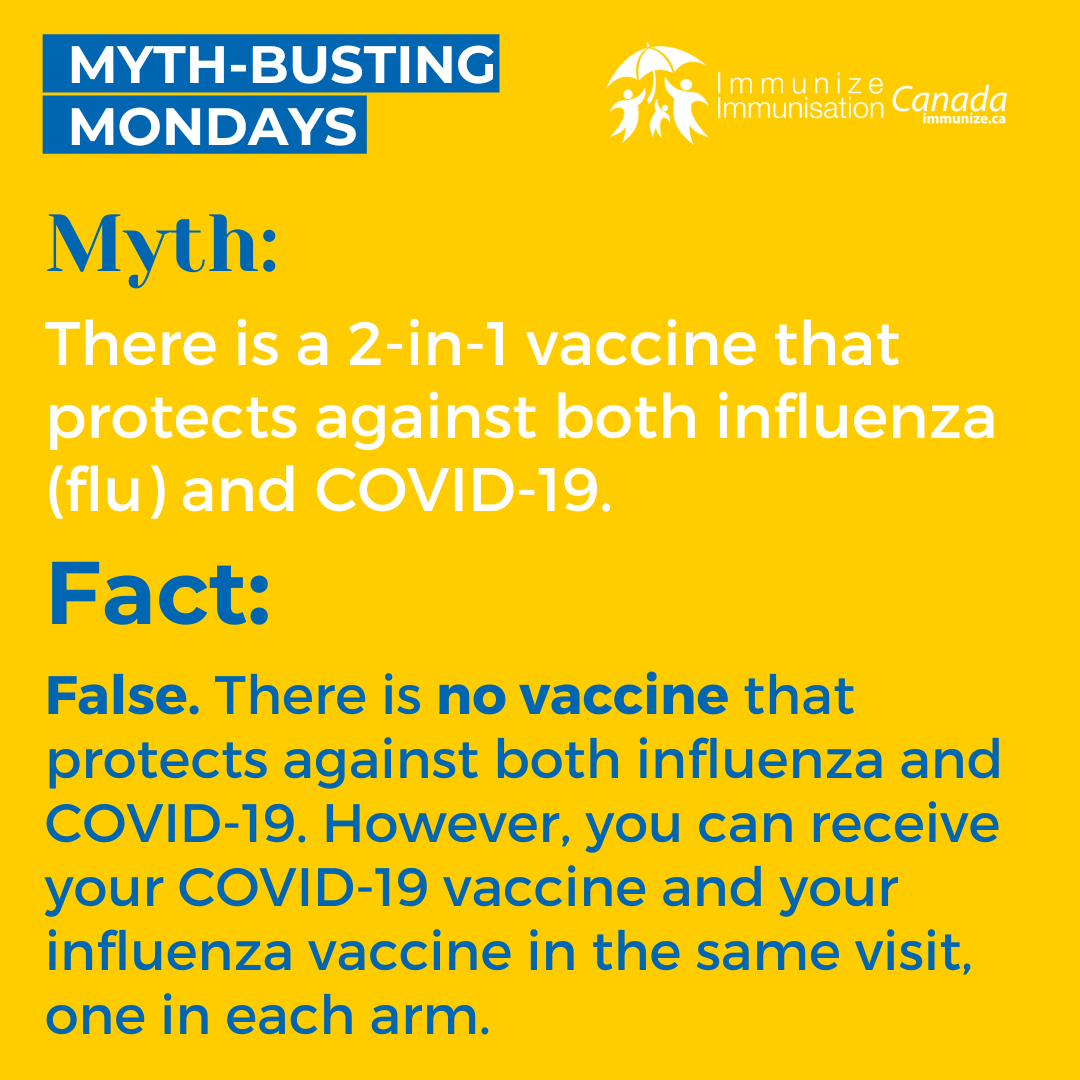 Myth-busting Monday (Instagram) - 2-in-1 vaccine