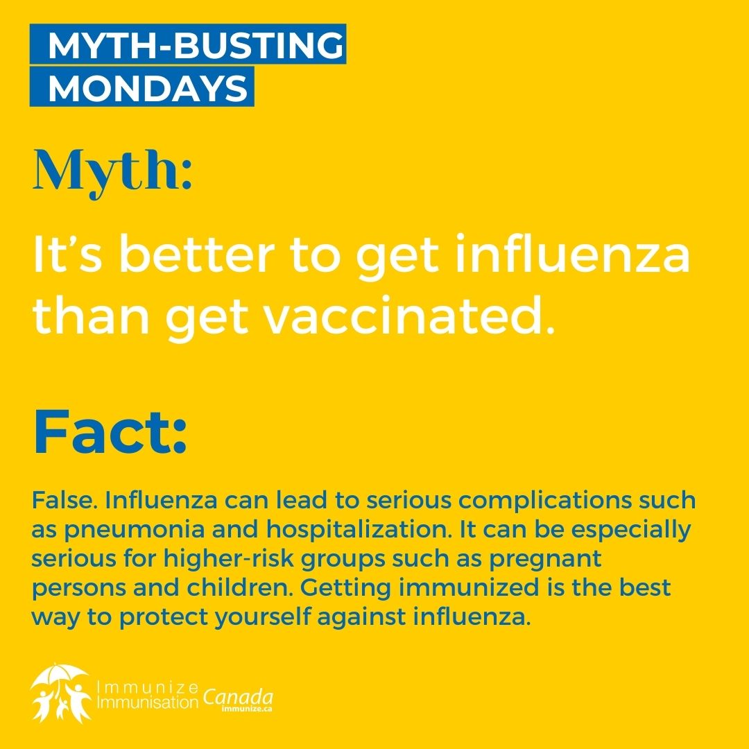 Myth-busting Mondays (Instagram) - Influenza 3