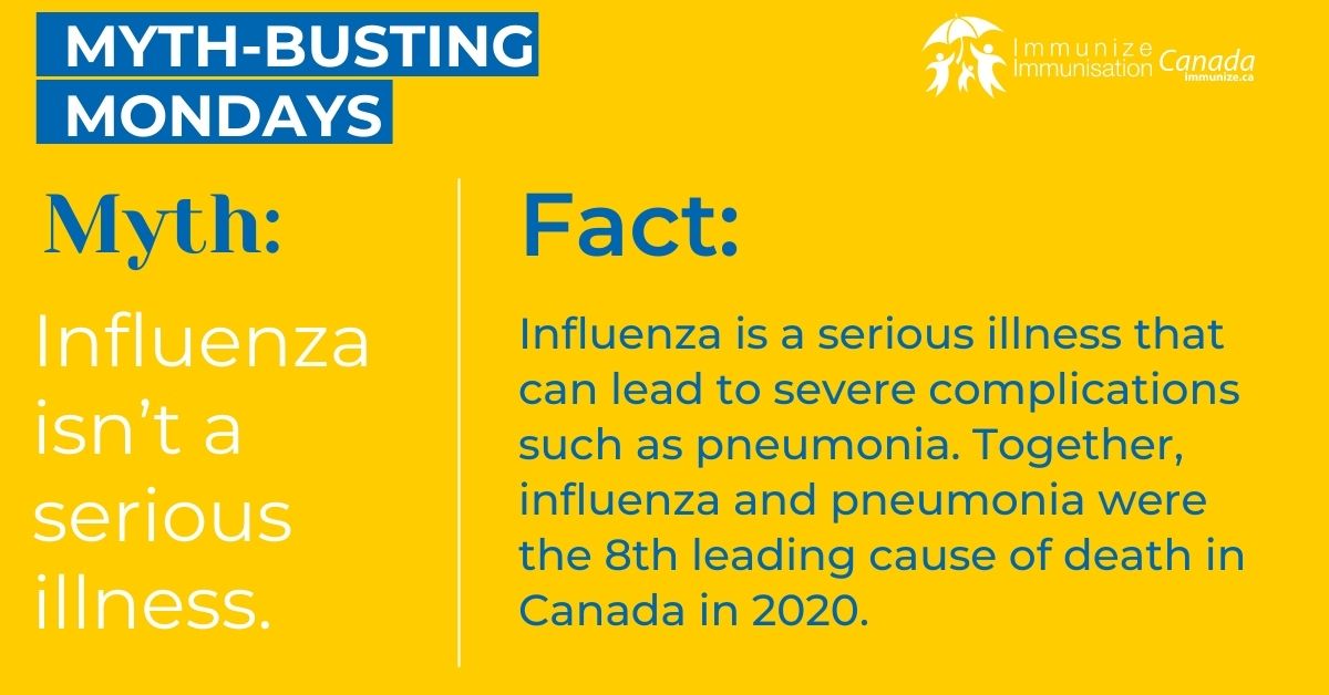 Myth-busting Mondays (Facebook) - Influenza 7