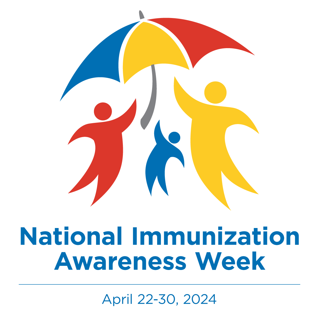 National Immunization Awareness Week 2024 logo - for Instagram