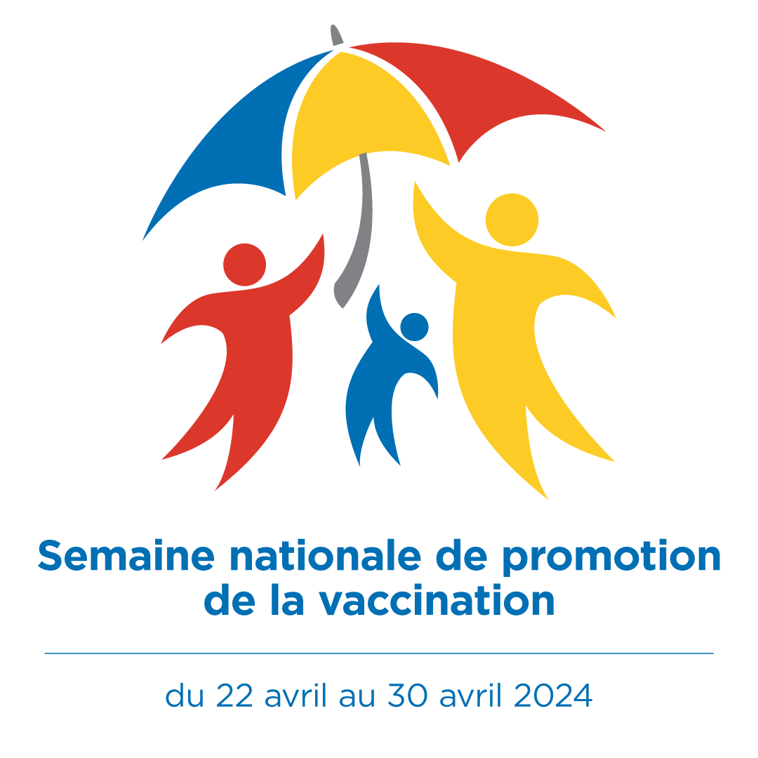 Semaine nationale de promotion de la vaccination 2024 ​: logo pour Instagram
