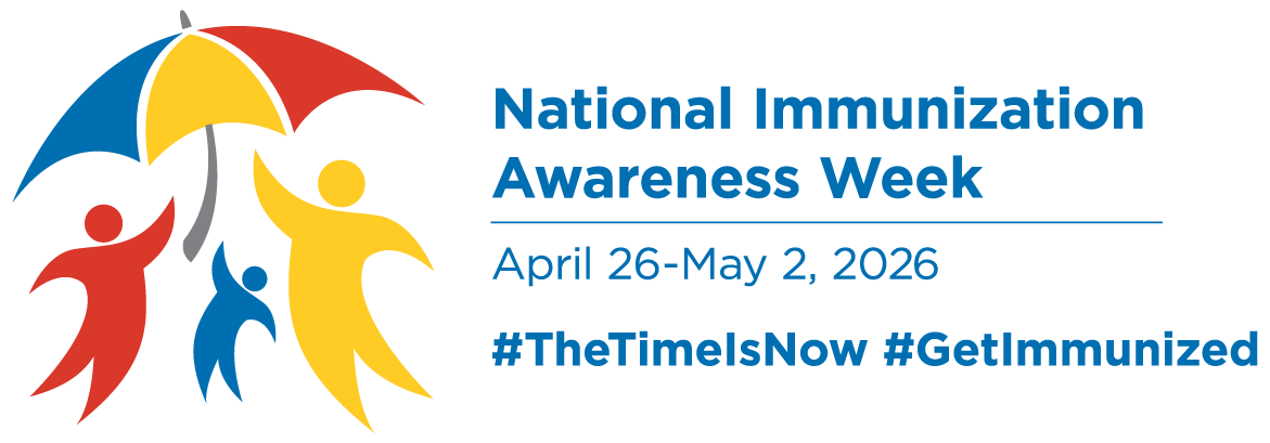 National Immunization Awareness Week 2026 - horizontal logo