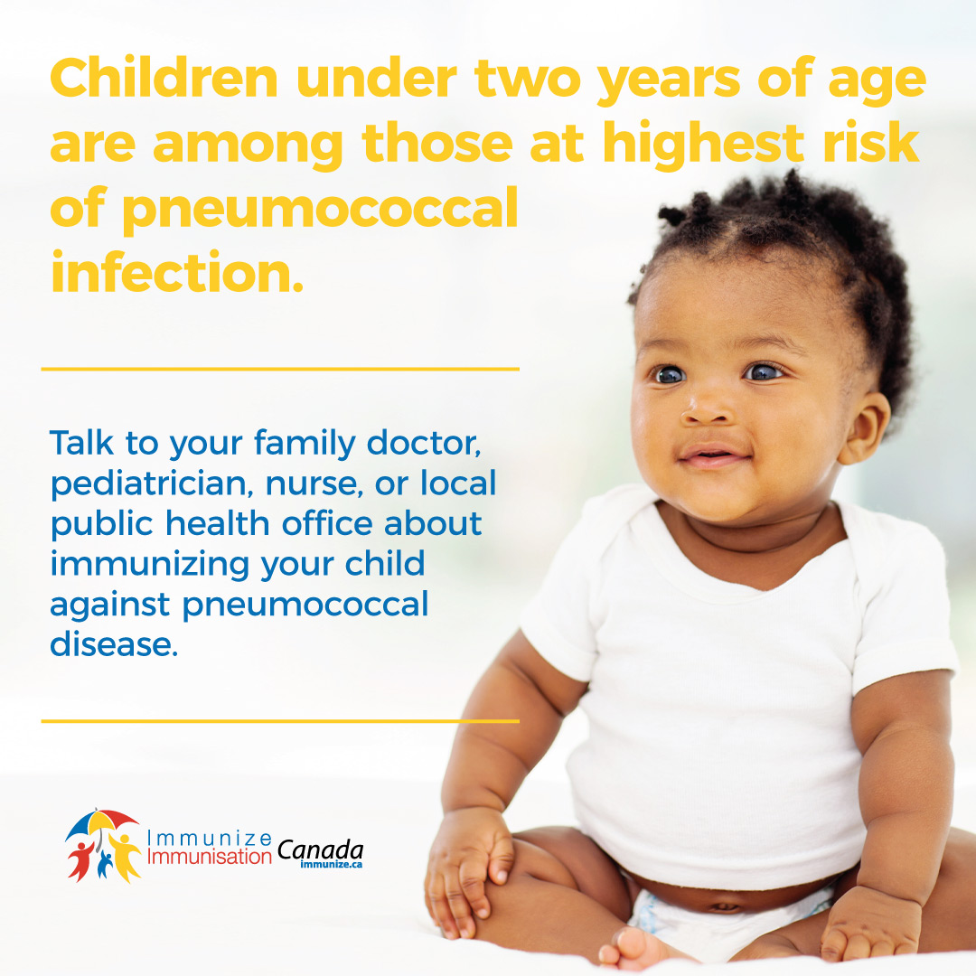 Children under two years of age are among those at highest risk of pneumococcal infection (Instagram)