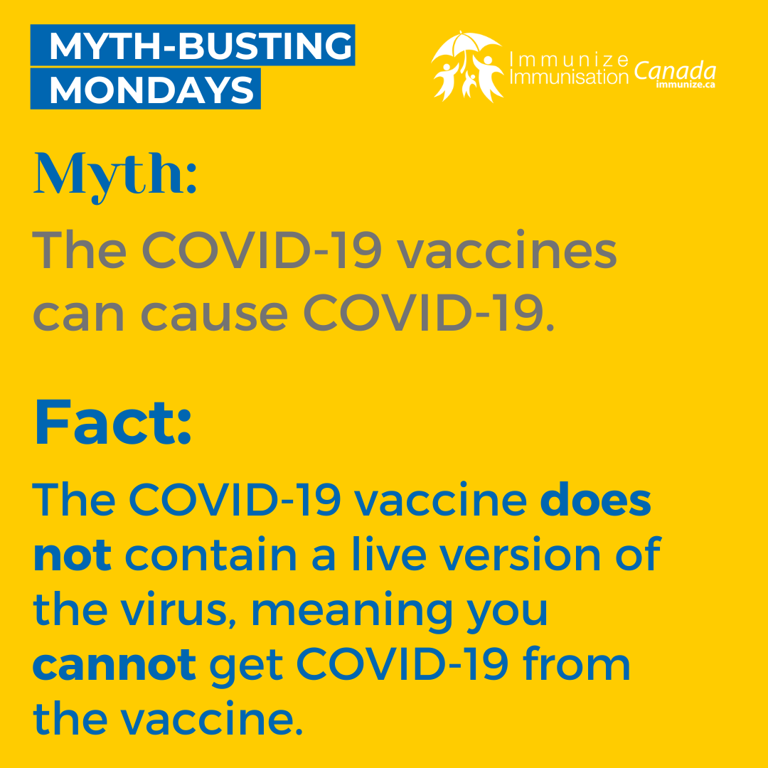 ​​​Myth-busting Monday - COVID-19 - image 4 for Instagram