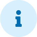 lower-case i for information