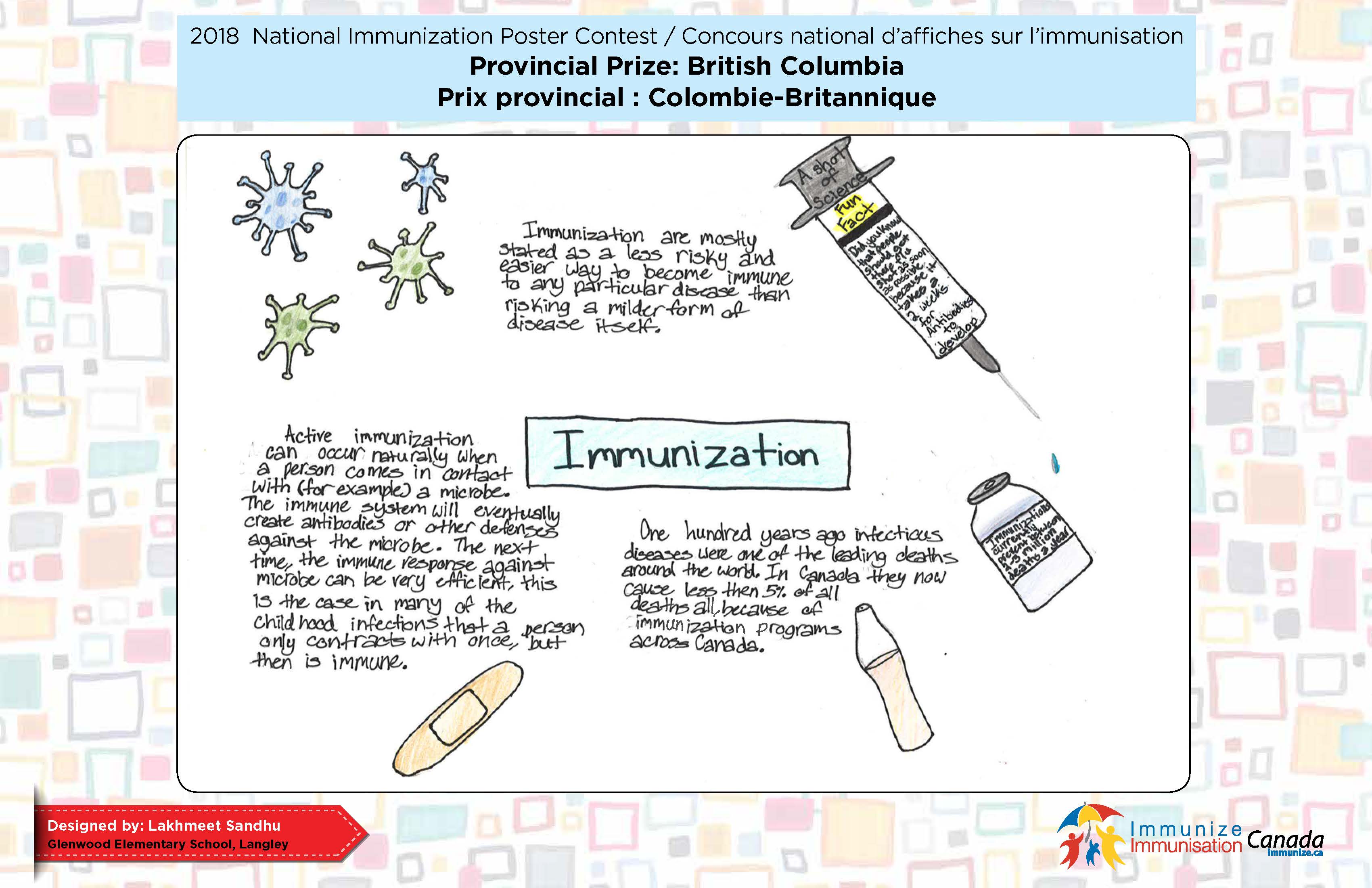 National Immunization Poster Contest Immunizecanada