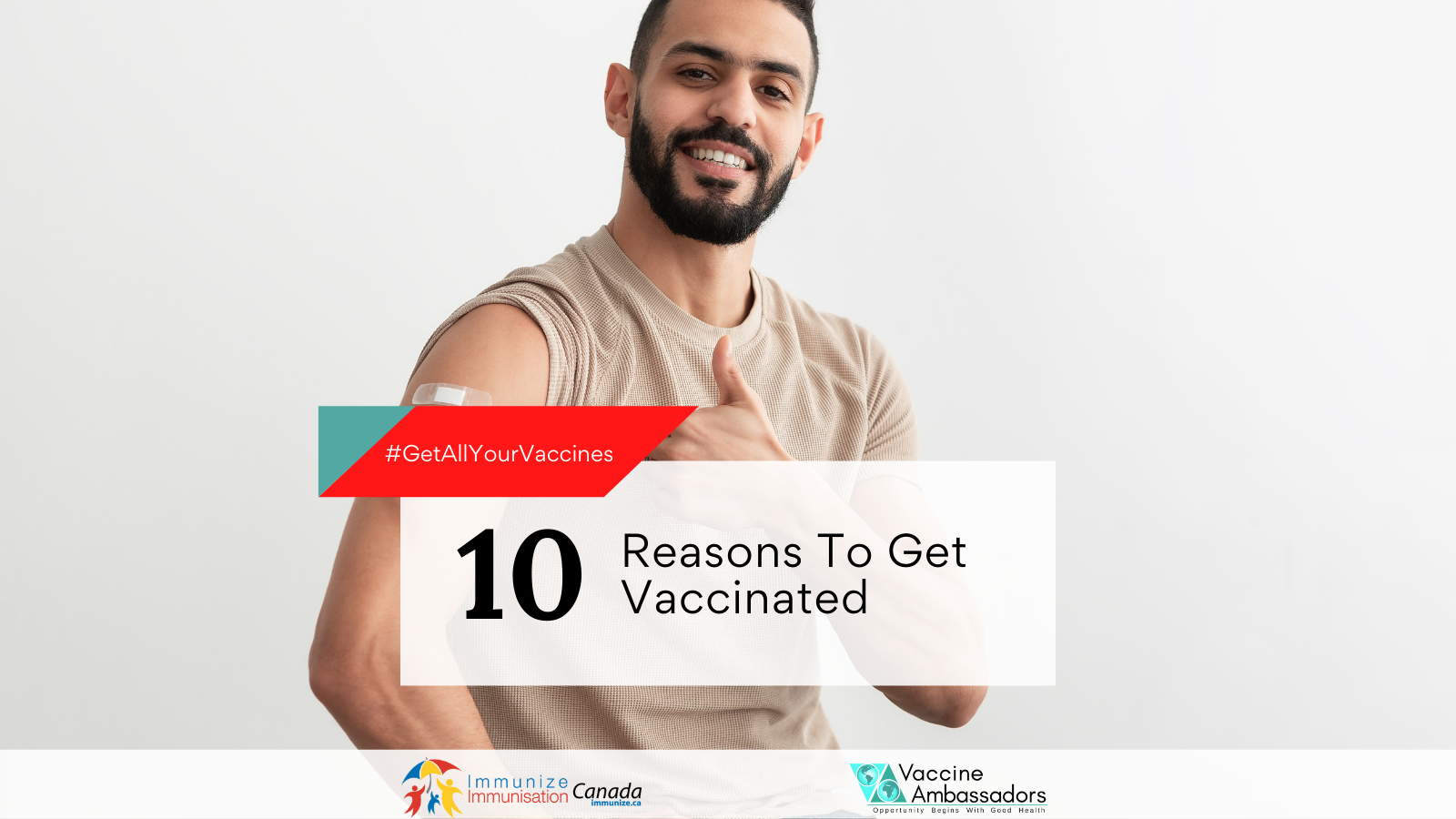 10 reasons to get vaccinated - social media image title - Twitter