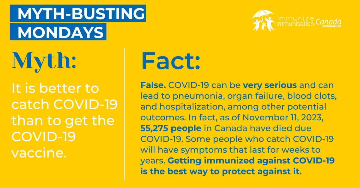 Myth-busting Monday - COVID-19 - image for Facebook 2
