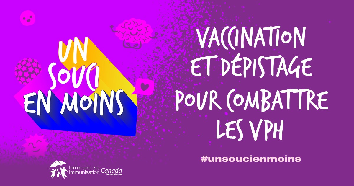 Vaccination et dépistage pour combattre les VPH