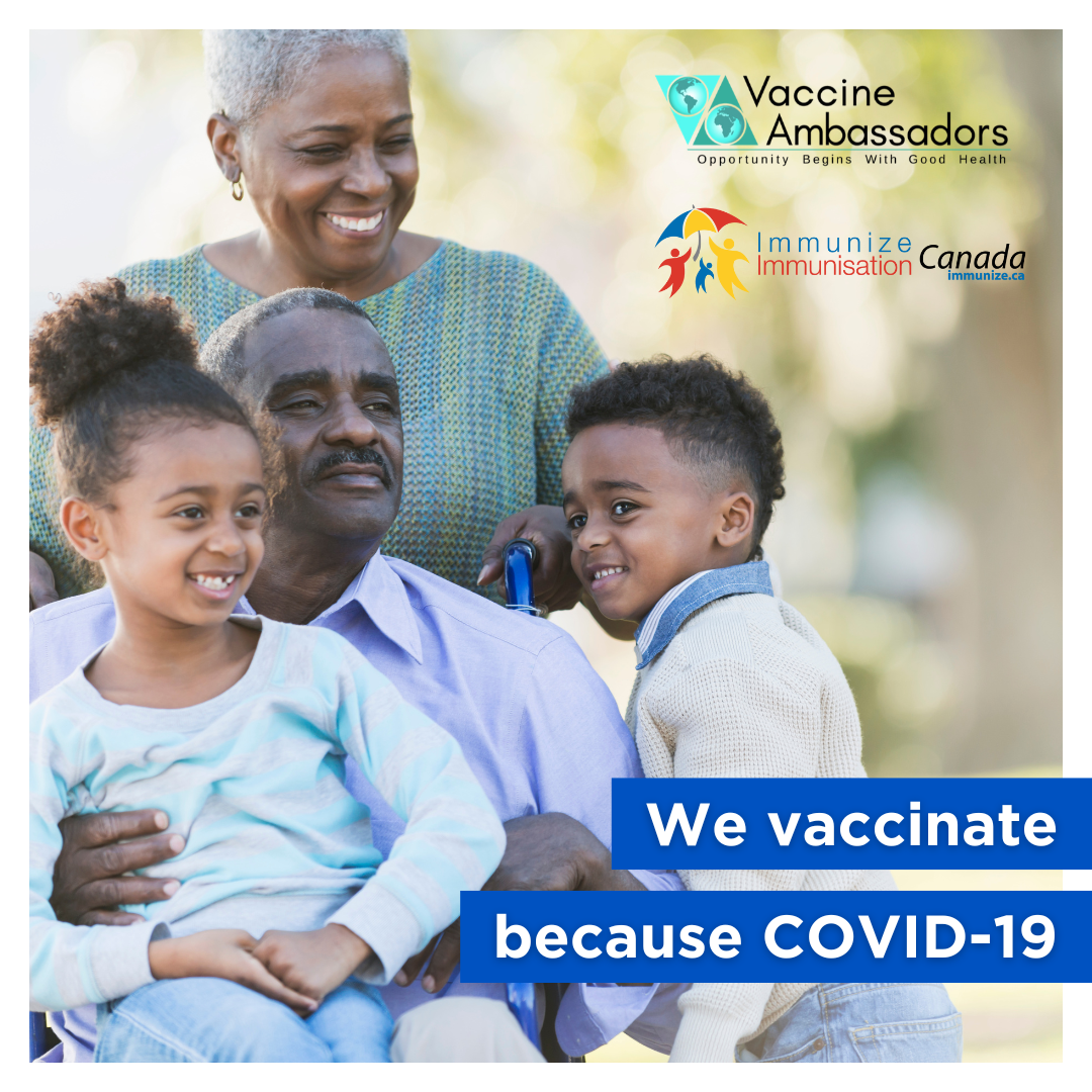 We vaccinate because COVID-19