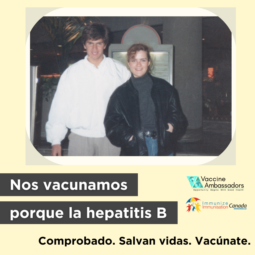 Nos vacunamos porque la hepatitis B