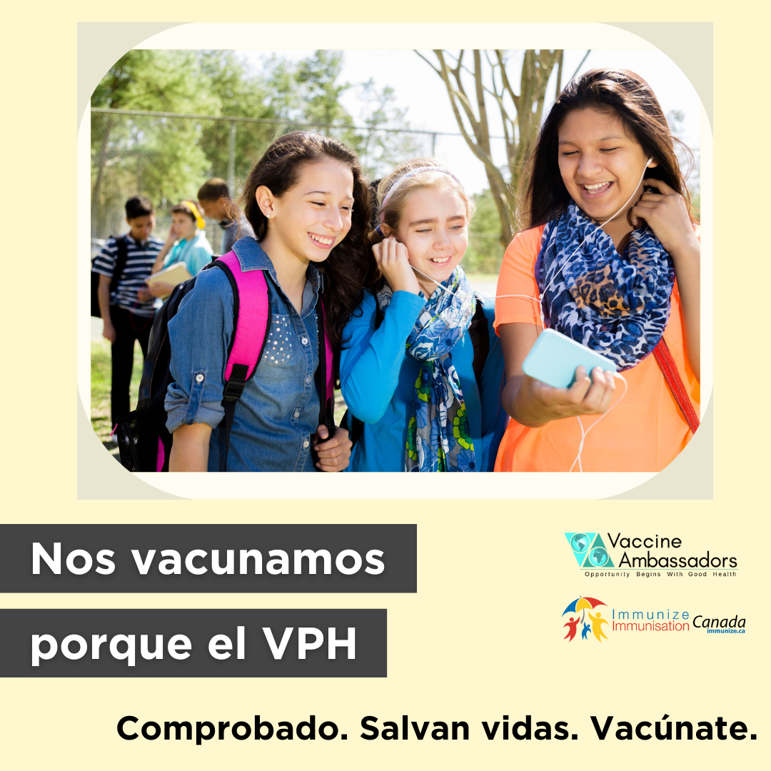 Nos vacunamos porque el VPH (image 1)