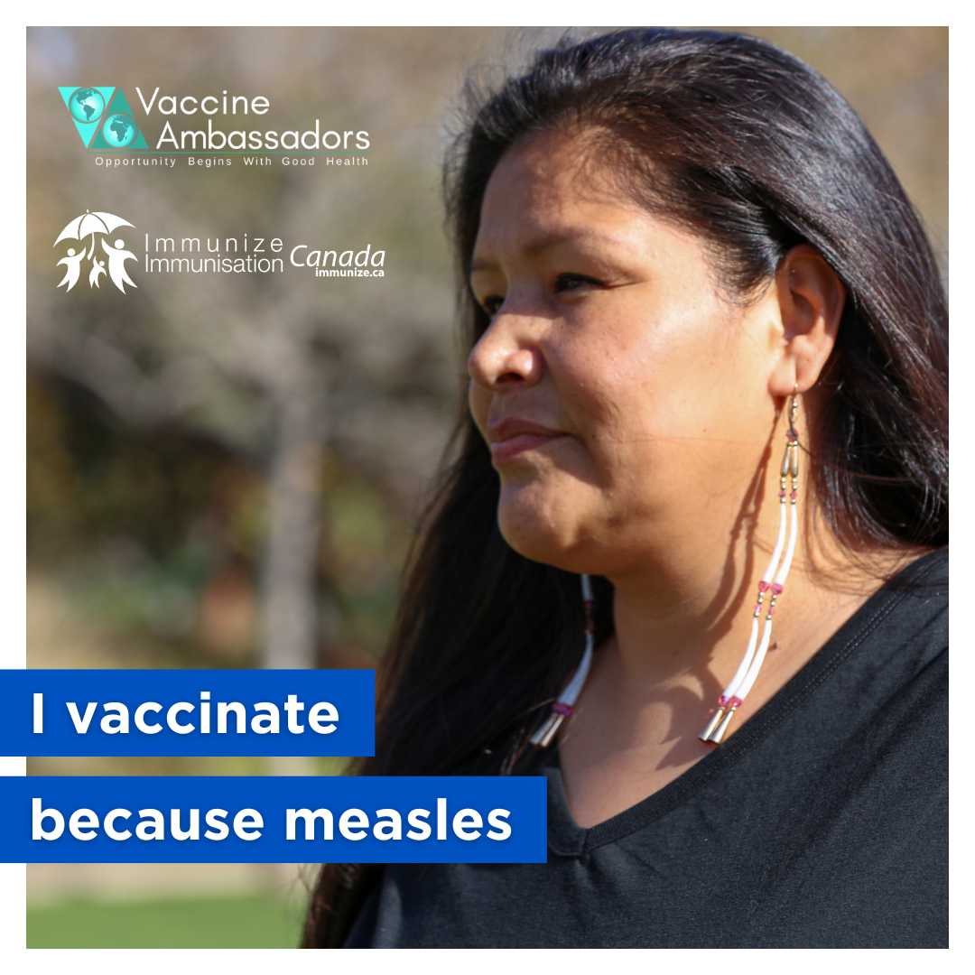I vaccinate because measles