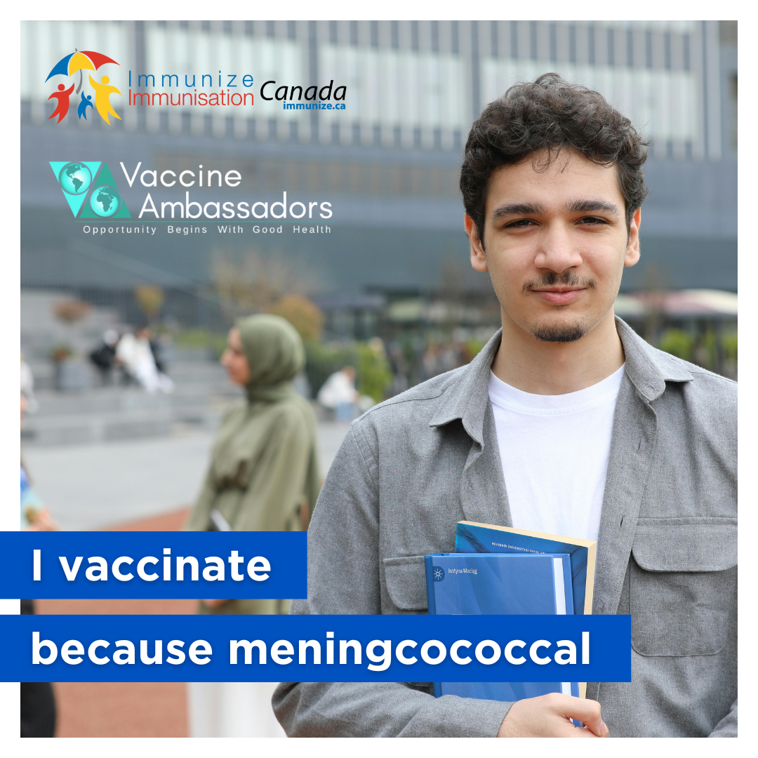 I vaccinate because meningococcal