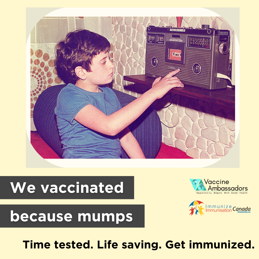 Throwback: We vaccinated because mumps