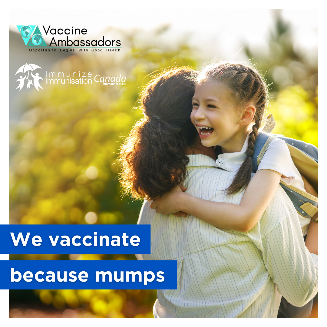 We vaccinate because mumps