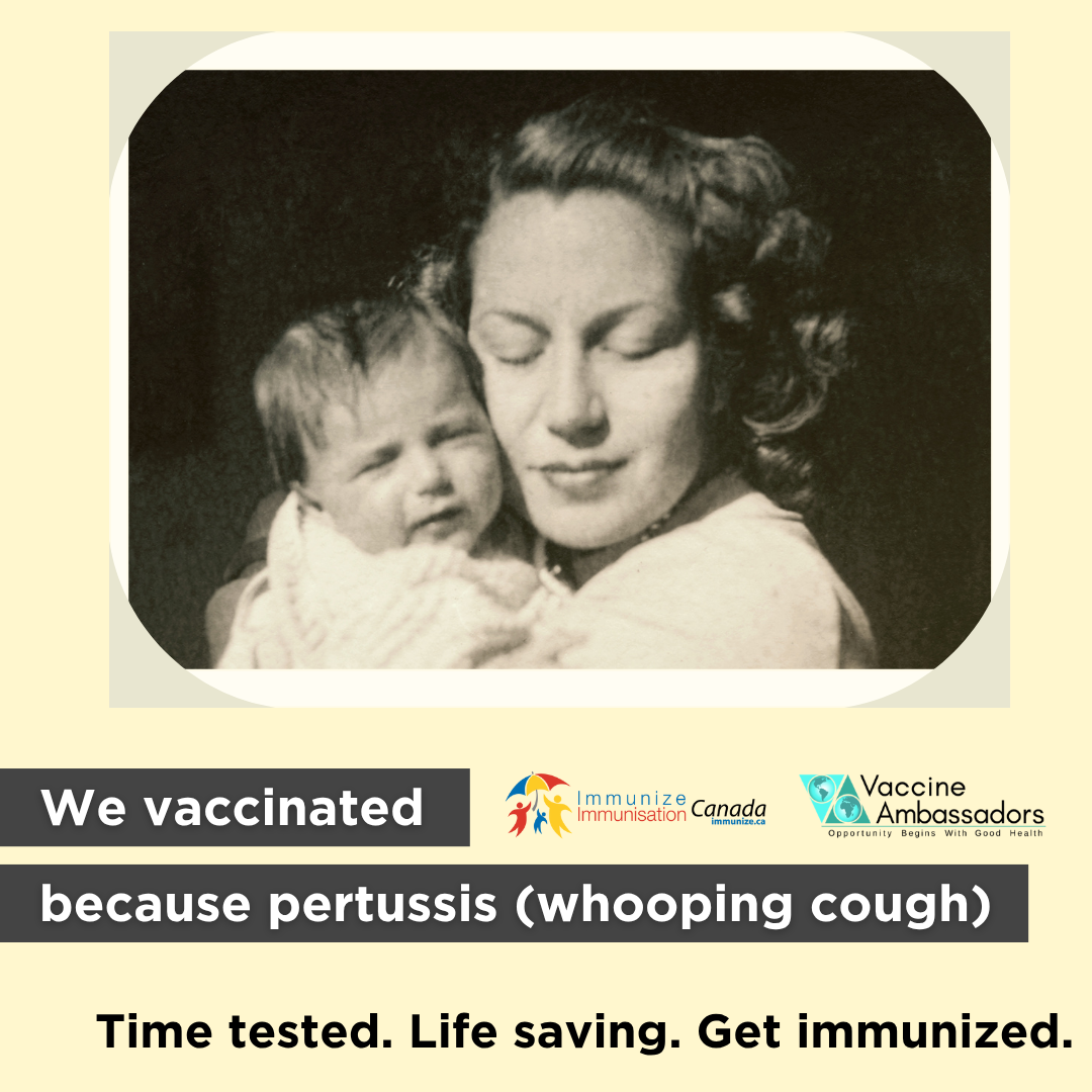 Throwback: We vaccinated because pertussis (whooping cough)