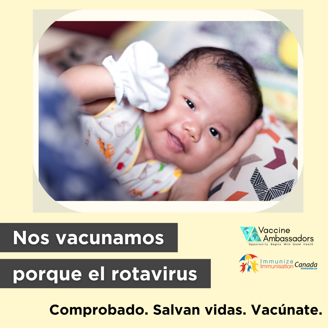 Nos vacunamos porque el rotavirus