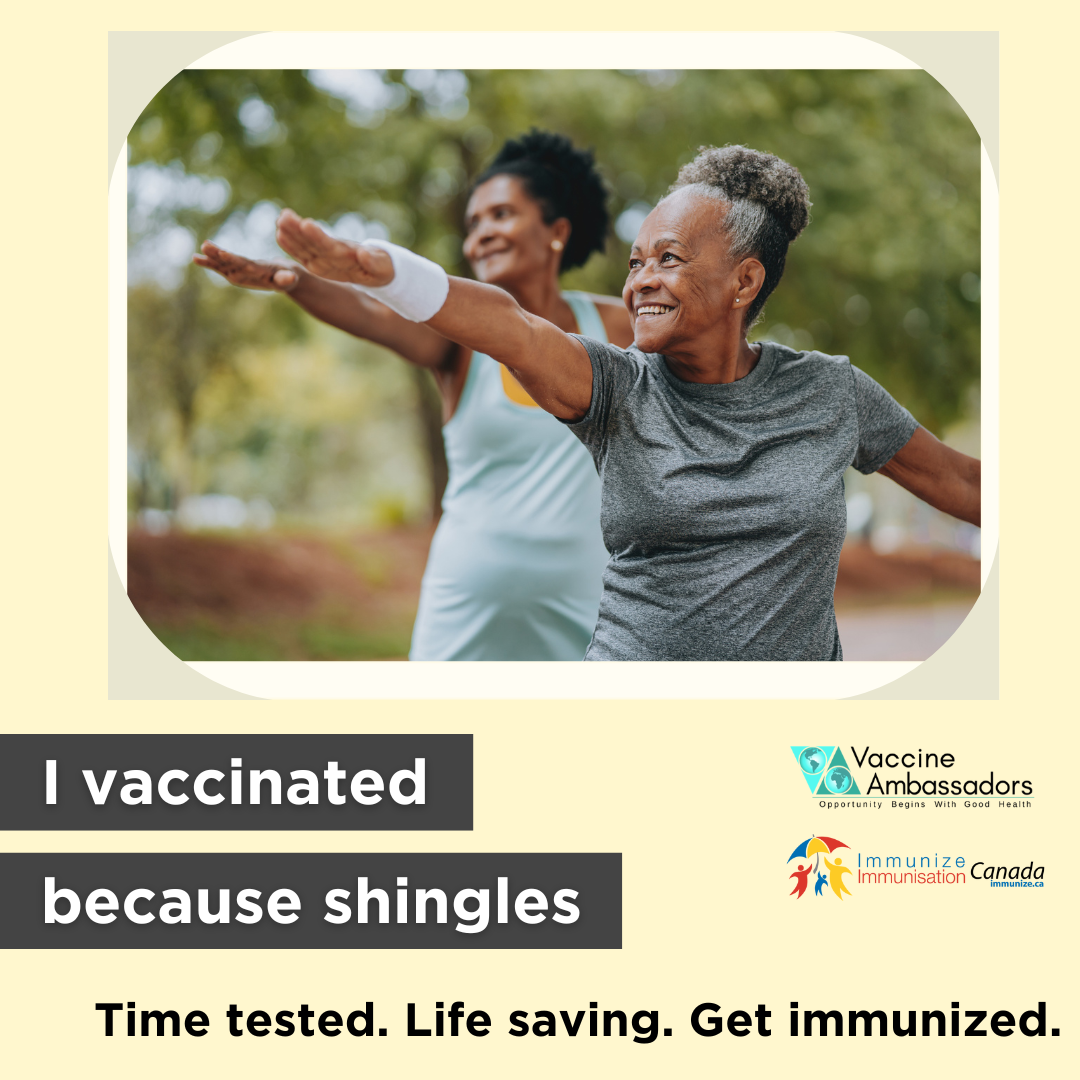 Throwback: I vaccinated because shingles