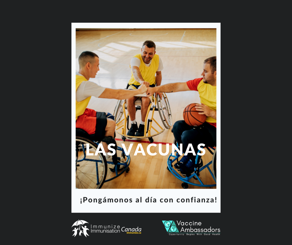 Vaccines: Let's catch up with confidence! - image 11 for Facebook, in Spanish