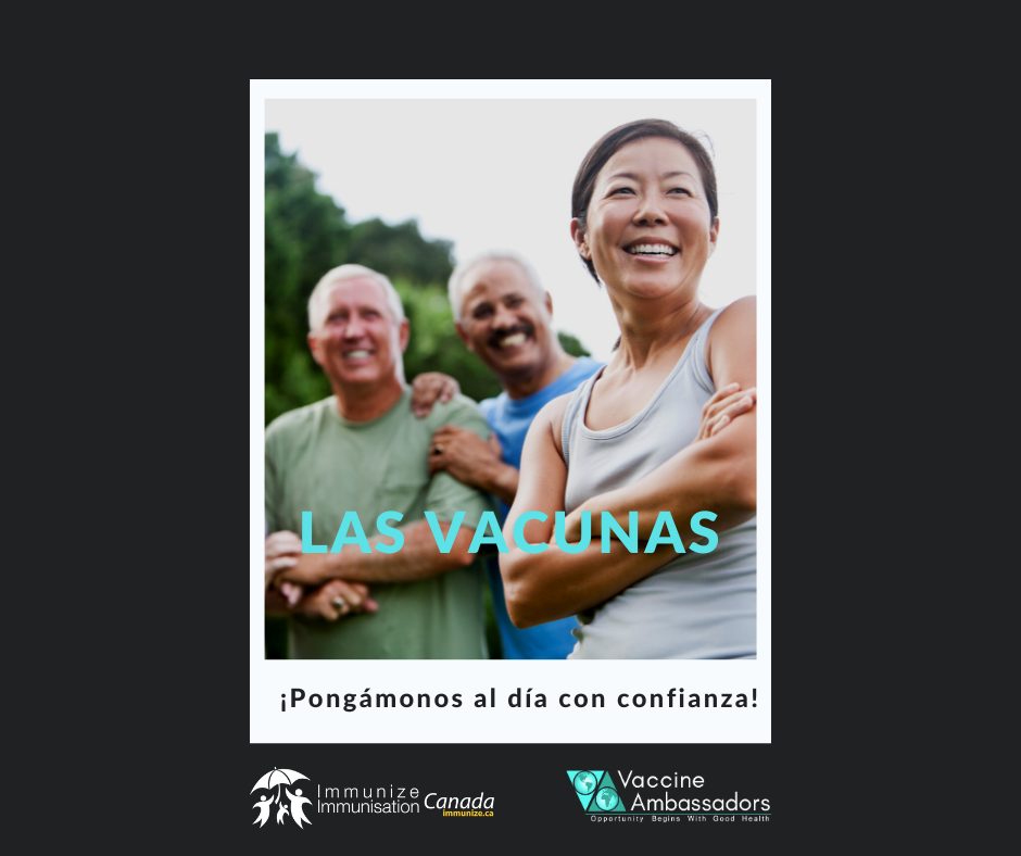 Vaccines: Let's catch up with confidence! - image 17 for Facebook, in Spanish