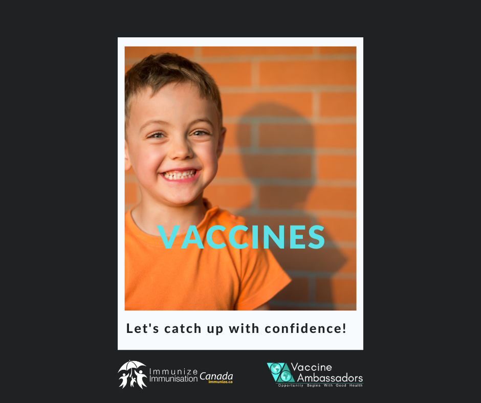 Vaccines: Let's catch up with confidence! - image 2 for Facebook