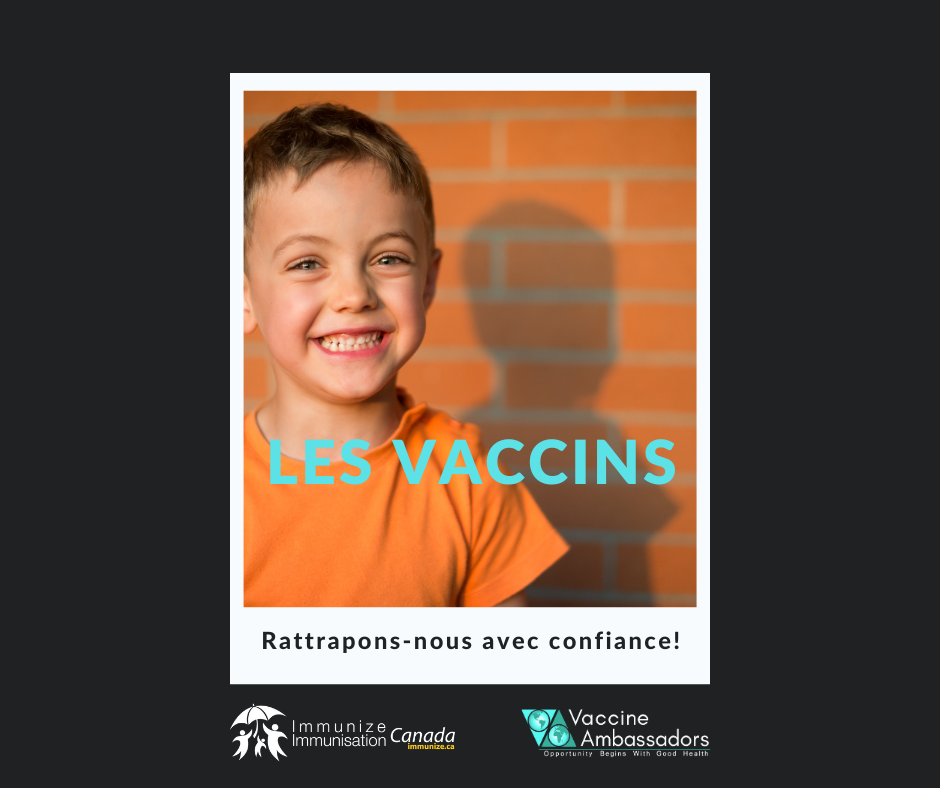 Les vaccins : Rattrapons-nous avec confiance! - image 2 pour Facebook