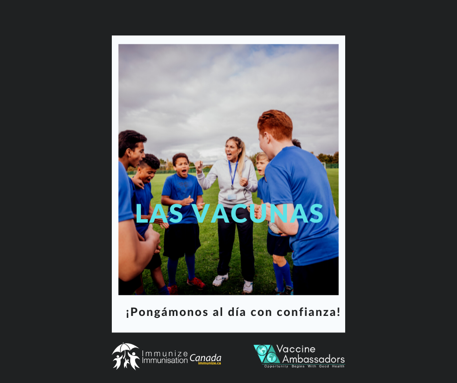 Vaccines: Let's catch up with confidence! - image 30 for Facebook, in Spanish