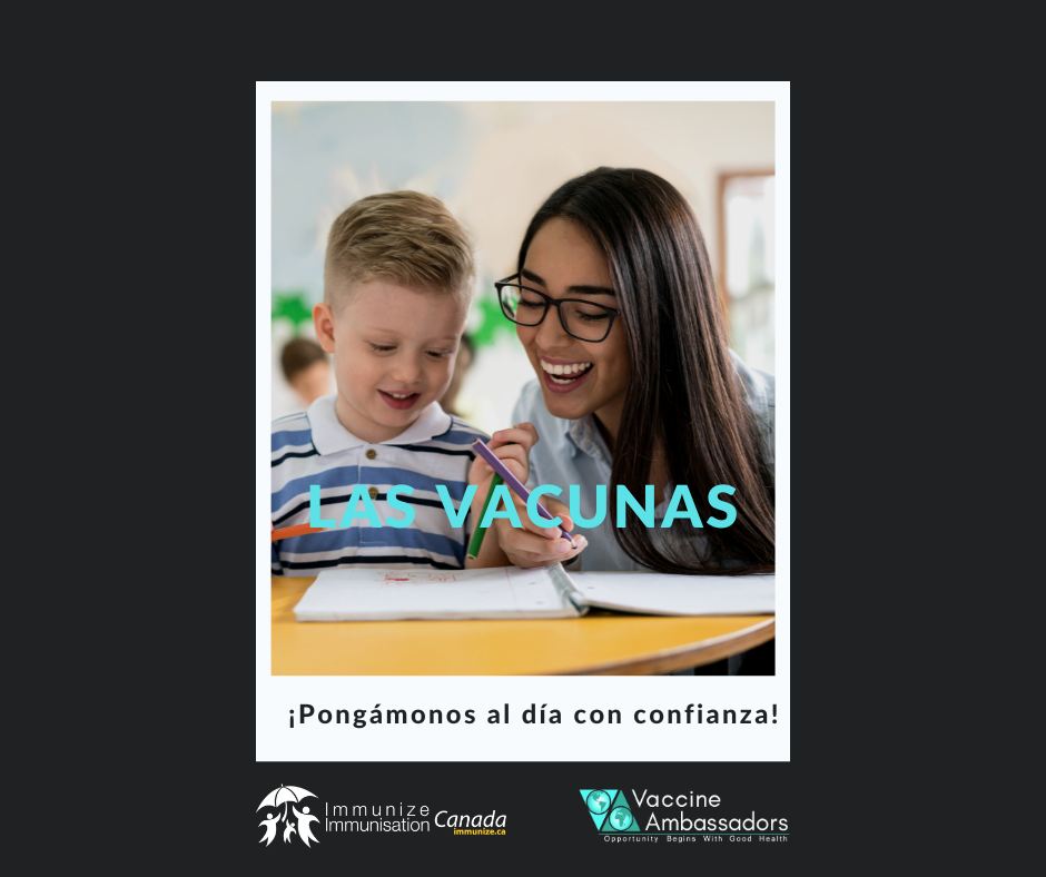 Vaccines: Let's catch up with confidence! - image 37 for Facebook, in Spanish