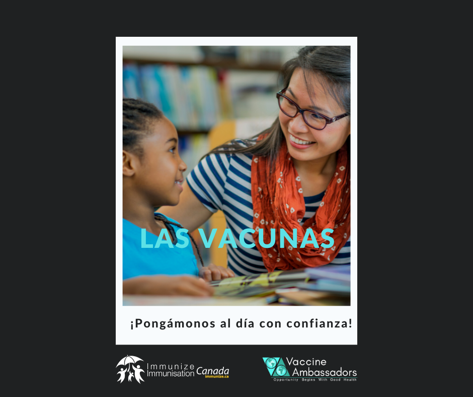 Vaccines: Let's catch up with confidence! - image 40 for Facebook, in Spanish