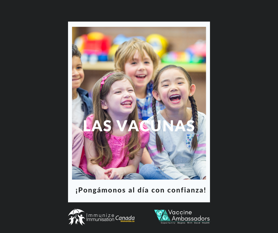 Vaccines: Let's catch up with confidence! - image 5 for Facebook, in Spanish