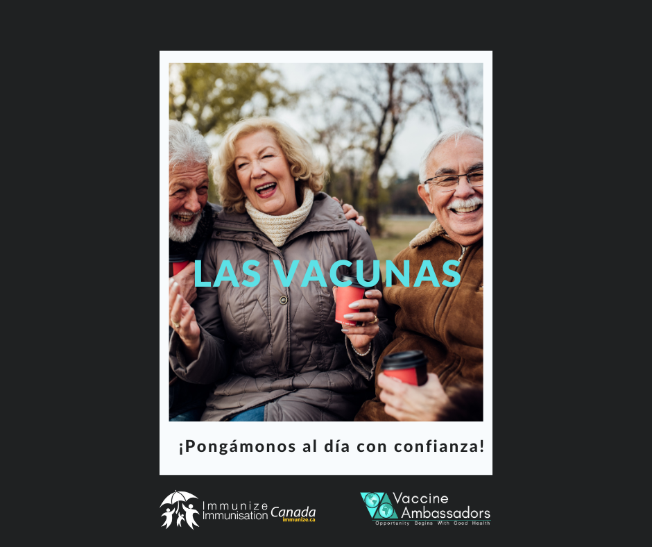Vaccines: Let's catch up with confidence! - image 8 for Facebook, in Spanish