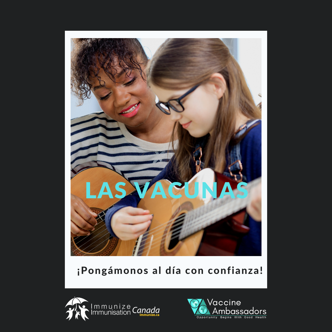 Vaccines: Let's catch up with confidence! - image 34 for Twitter/Instagram, in Spanish