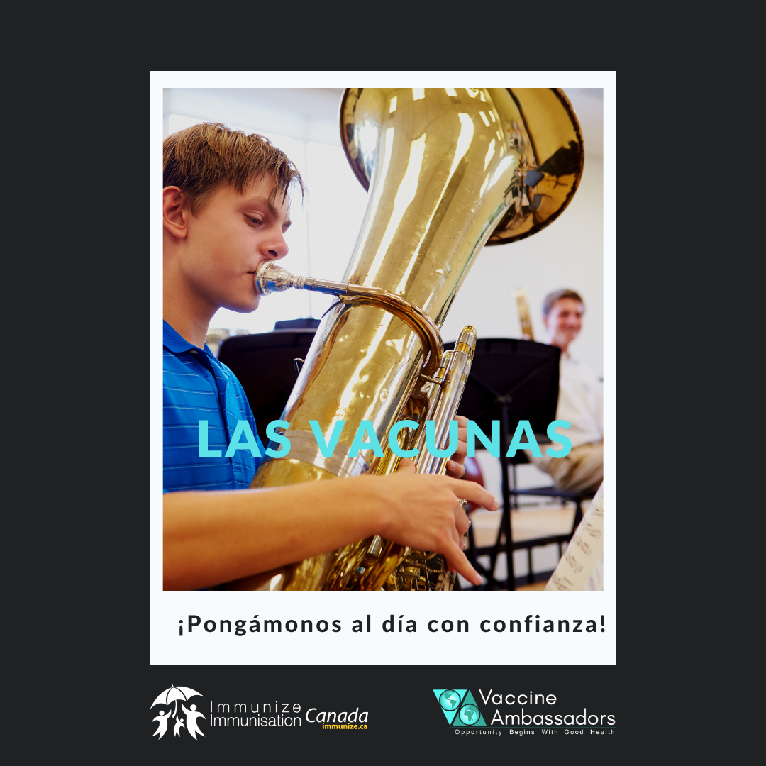 Vaccines: Let's catch up with confidence! - image 35 for Twitter/Instagram, in Spanish
