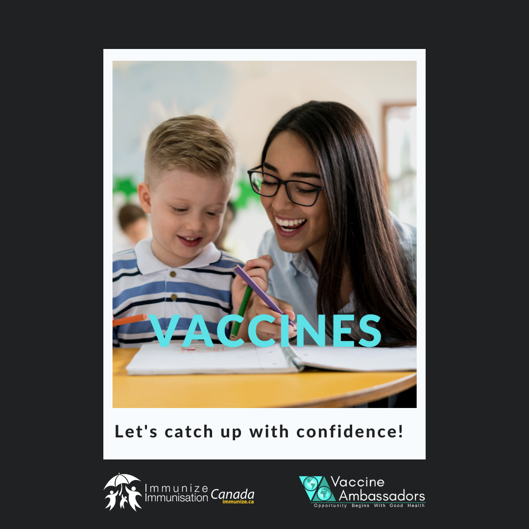 Vaccines: Let's catch up with confidence! - image 37 for Twitter/Instagram