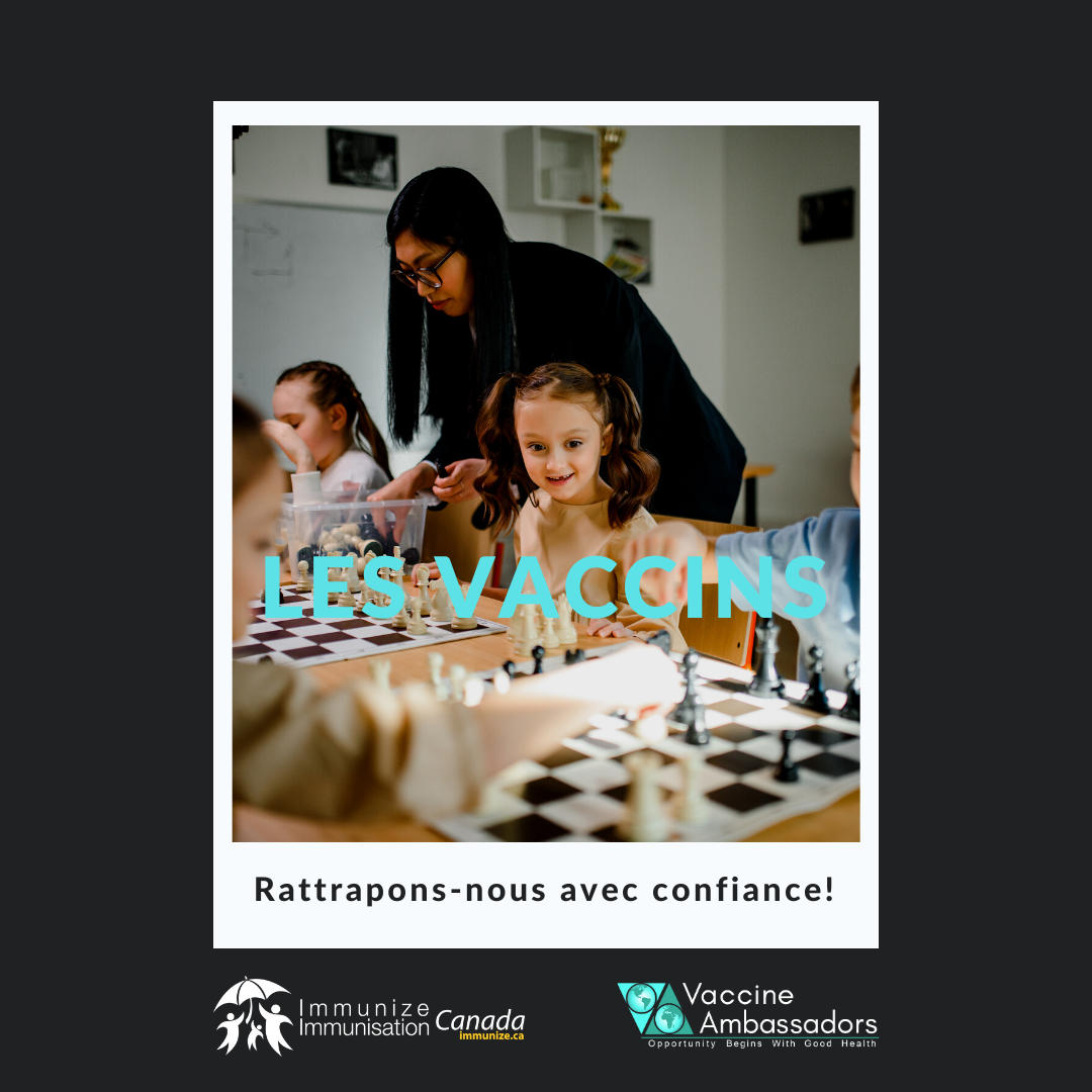 Les vaccins : Rattrapons-nous avec confiance! - image 41 pour Twitter/Instagram