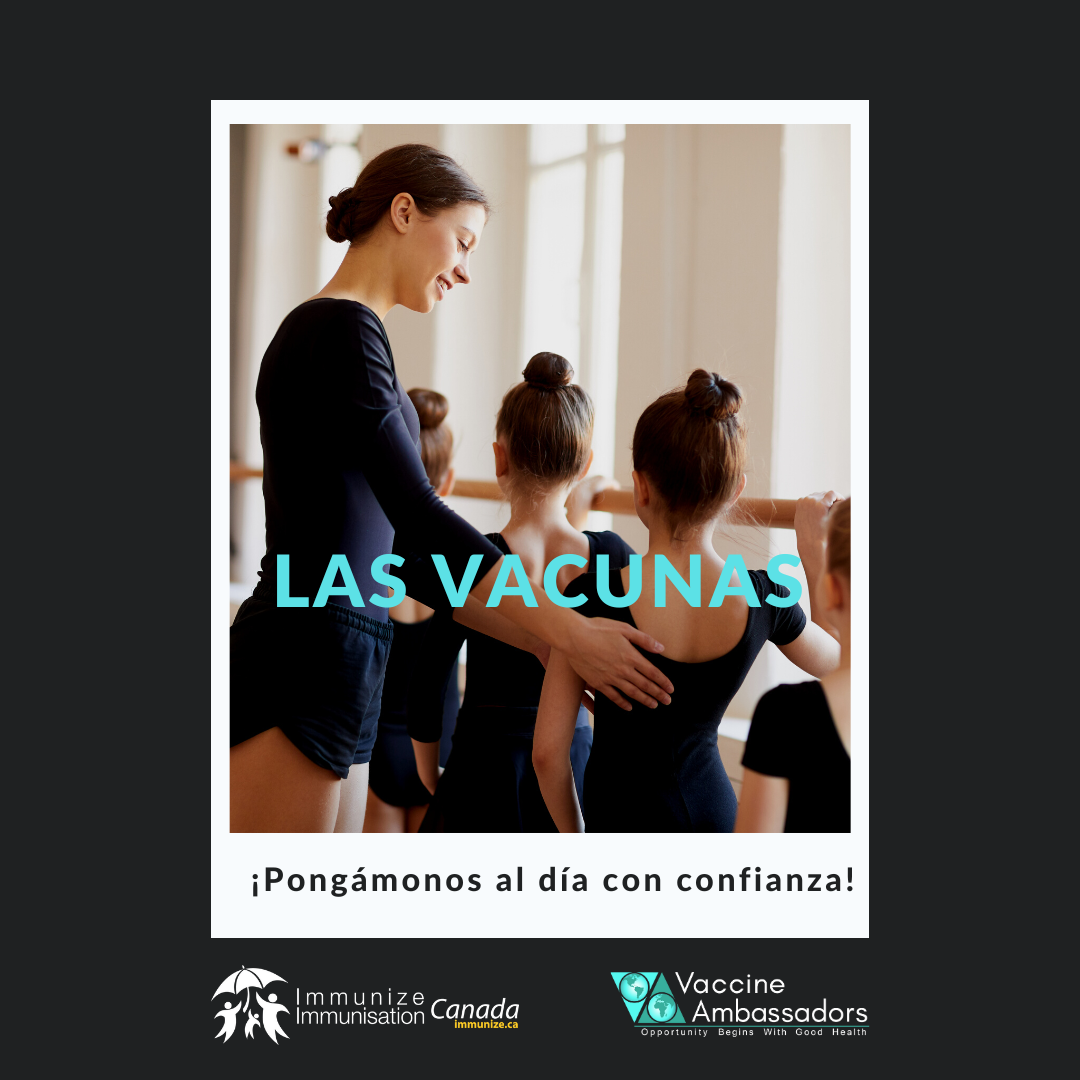 Vaccines: Let's catch up with confidence! - image 43 for Twitter/Instagram, in Spanish
