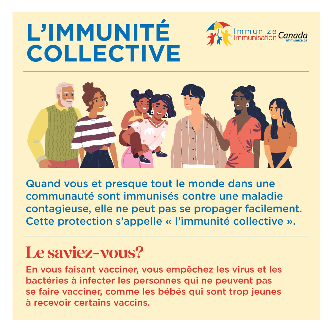 L'immunité collective - image pour Instagram