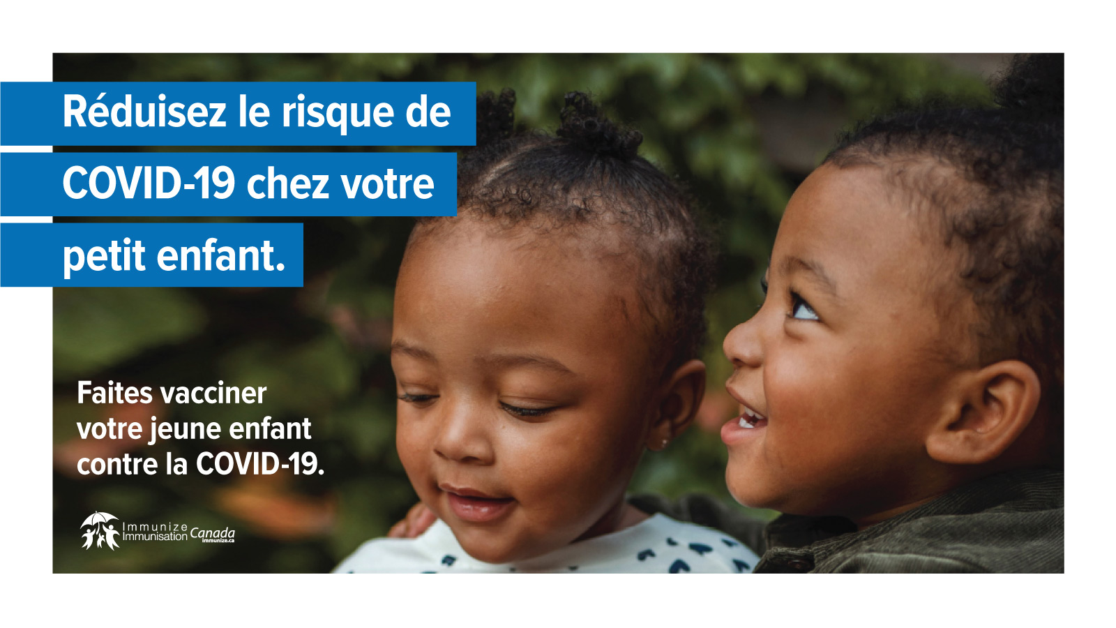 Réduisez le risque de COVID-19 chez votre petit enfant (image pour médias sociaux 2 pour Twitter)