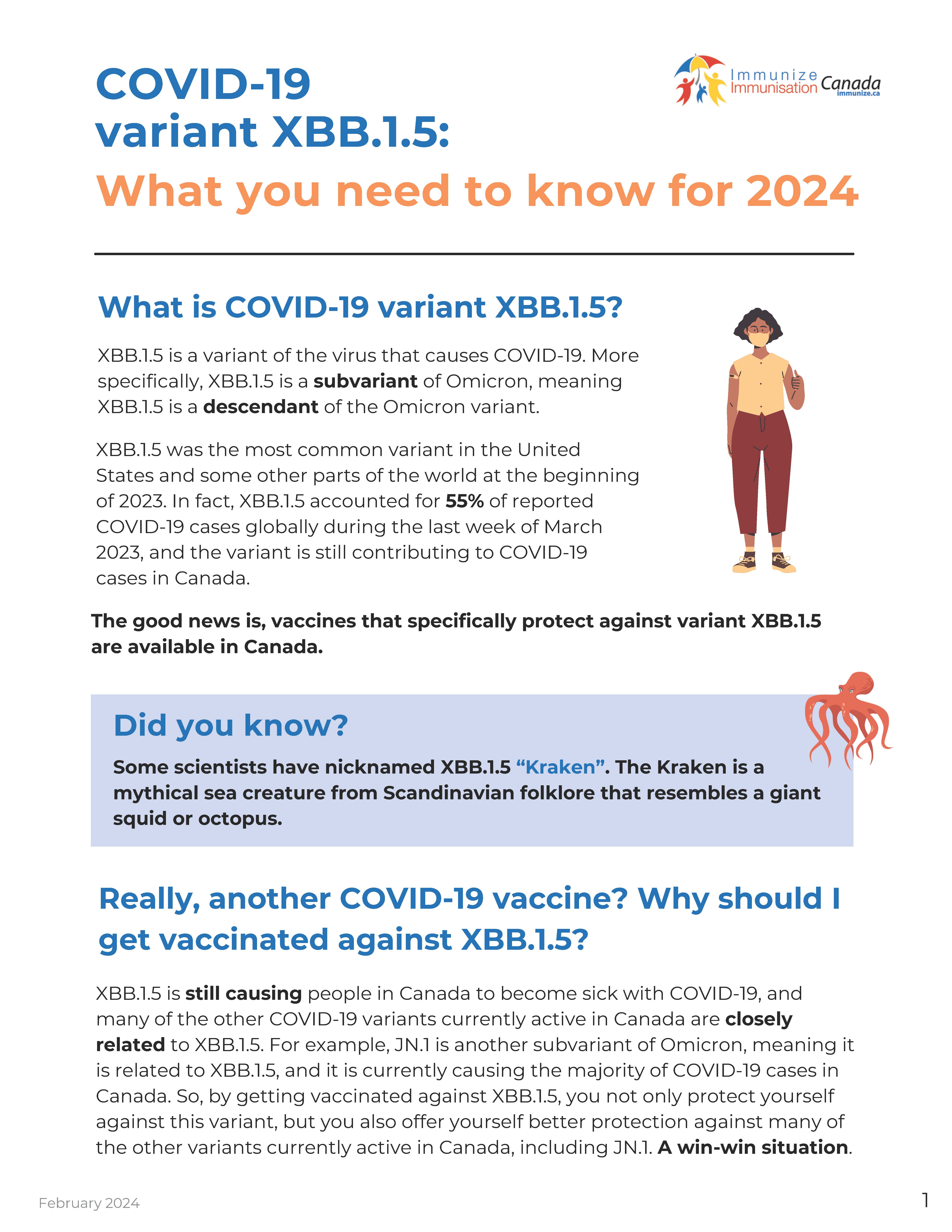 COVID-19 variant XBB.1.5: What you need to know for 2024