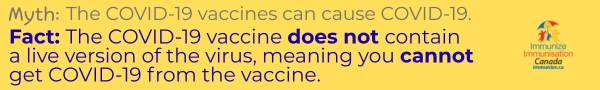 Myth vs. Fact: COVID-19 vaccine (banner image)