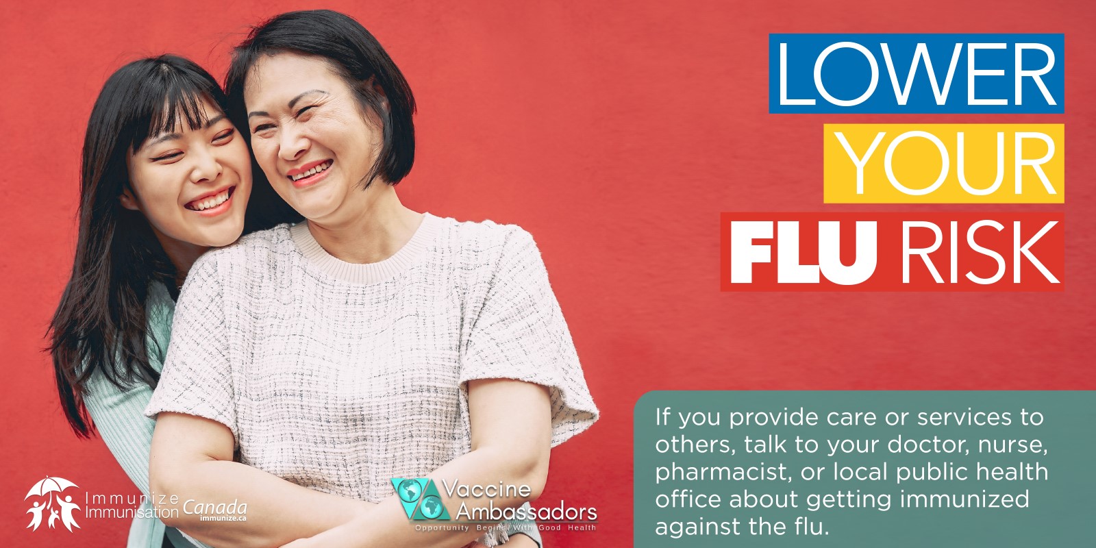 Lower your flu risk - caregivers