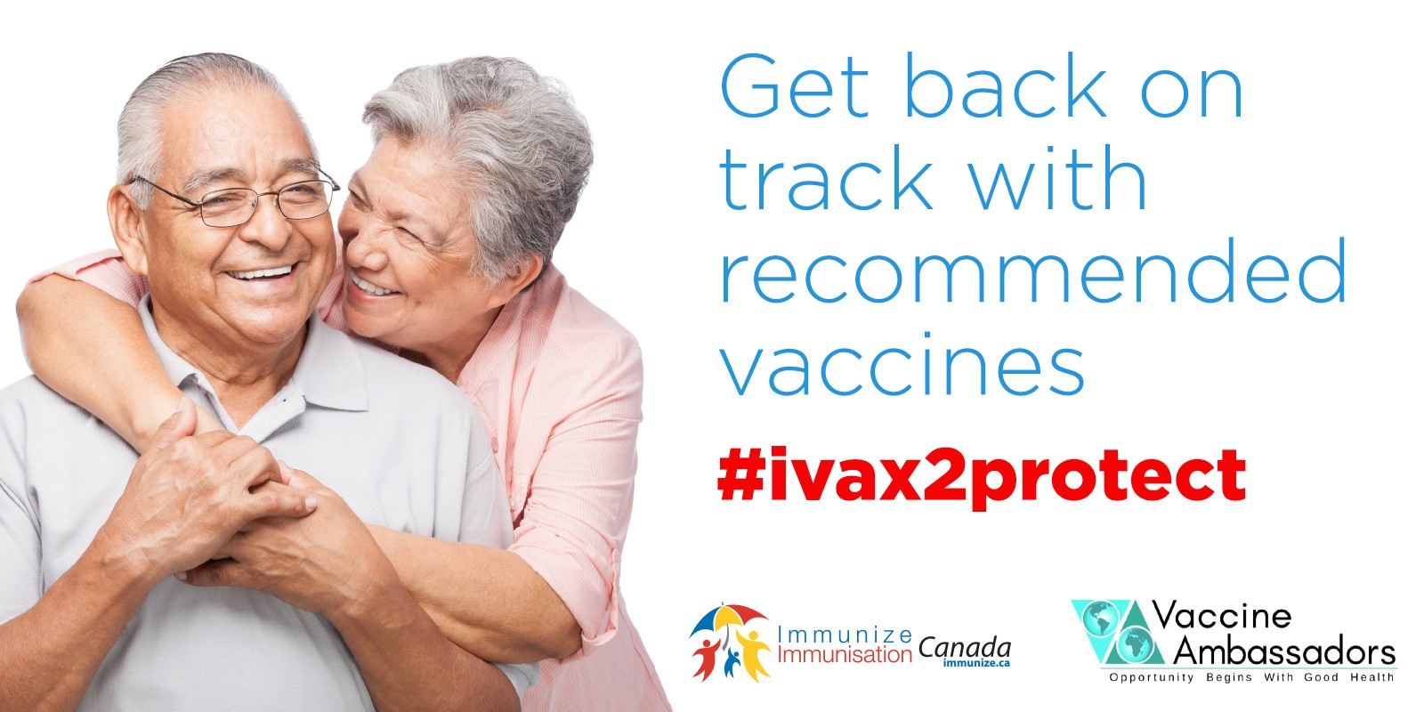 Older adults: Get back on track with recommended vaccinations.