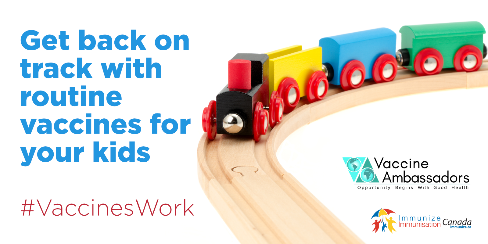 Get back on track with routine vaccines for your kids
