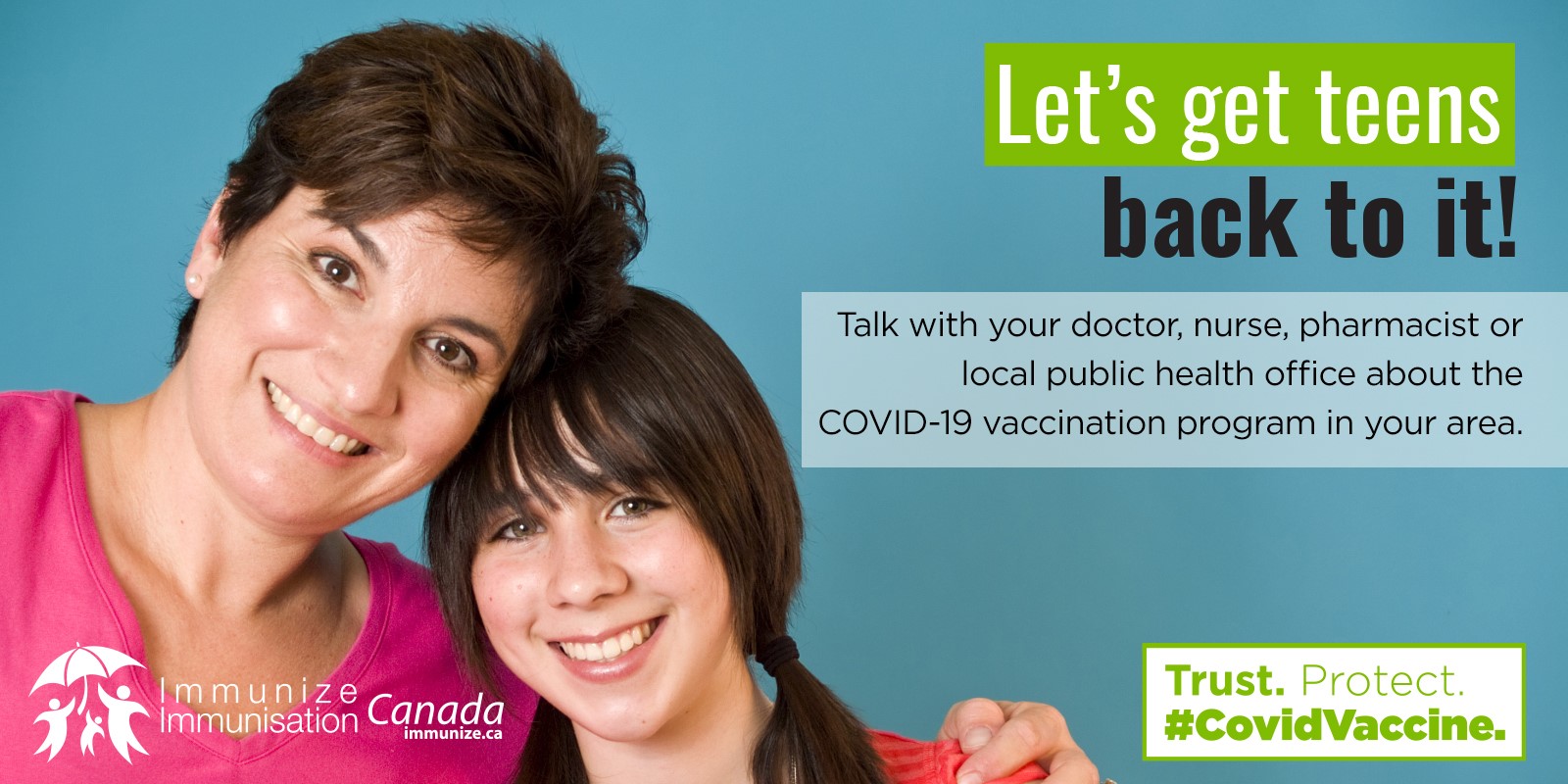 Let's get teens back to it: COVID-19 vaccination