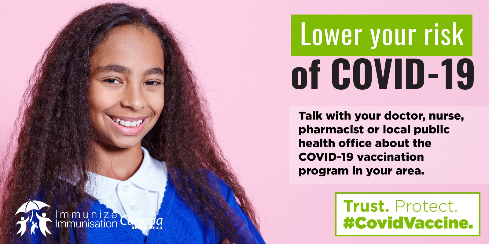 Lower your risk of COVID-19: teens