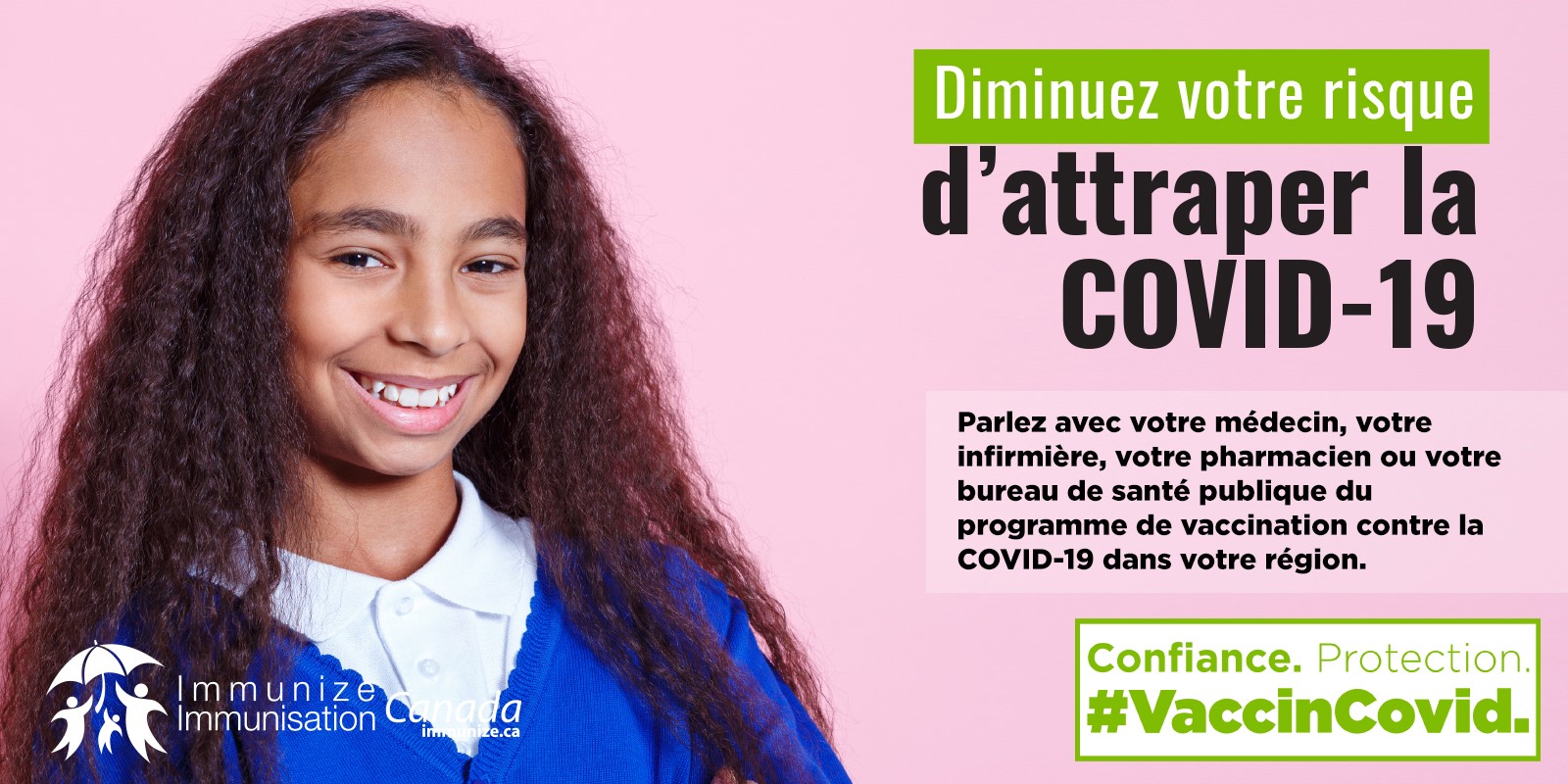 Diminuez votre risque d'attraper la COVID-19 : les ados