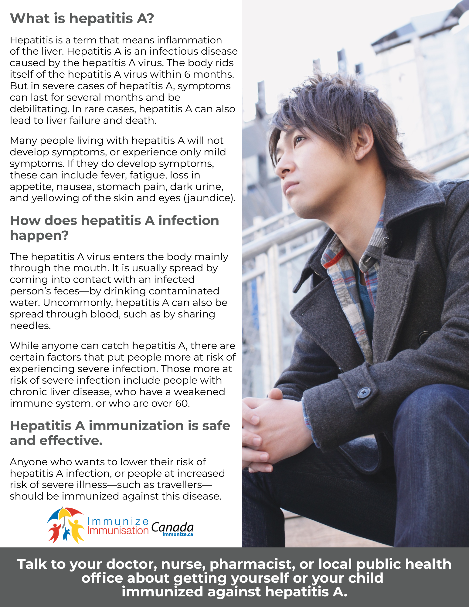 What is hepatitis A? (poster 1)