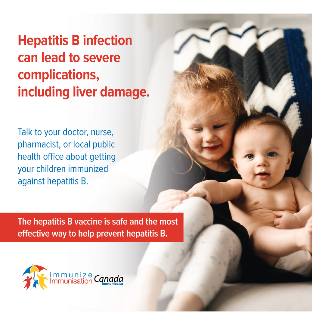 Hepatitis B infection can lead to severe complications - children - social media image 1 for Instagram